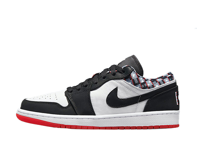 Nike Air Jordan 1 Low "Quai 54" White/Black-University Red