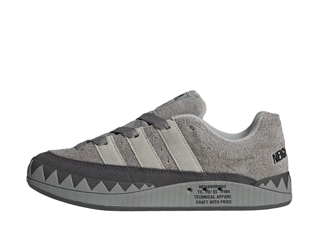 ネイバーフッド × アディダス オリジナルス アディマティック "ソリッドグレー/ストーン/ダークヘザーソリッドグレー"