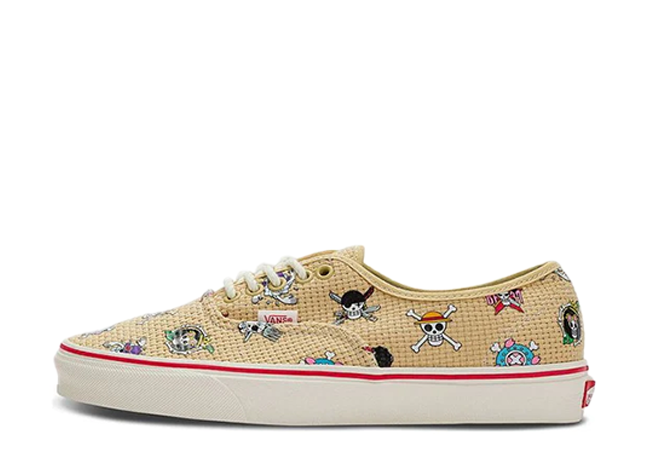 ワンピース × バンズ オーセンティック "ストローマルチ" ベージュ/ホワイト