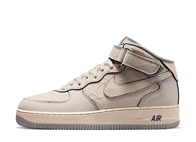 Nike Air Force 1 Mid "Pearl White" Pearl White/Pearl White