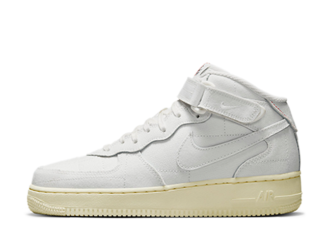 Nike Wmns Air Force 1 Mid "Summit White" Summit White/Pearl White