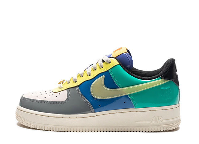 UNDEFEATED × Nike Air Force 1 Low "Community" Multicolor/Yellow