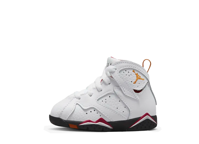 ナイキ Td エアジョーダン7 レトロ "カーディナル" ホワイト/ブラック/カーディナルレッド/チャツネ