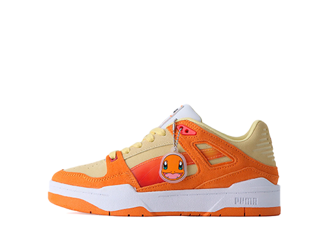 ポケモン × プーマ Jr スリップストリーム "ヒトカゲ" ダークチェダー/ペールレモン