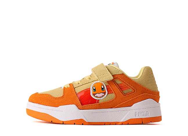 ポケモン × プーマ Ps スリップストリーム "ヒトカゲ" ダークチェダー/ペールレモン