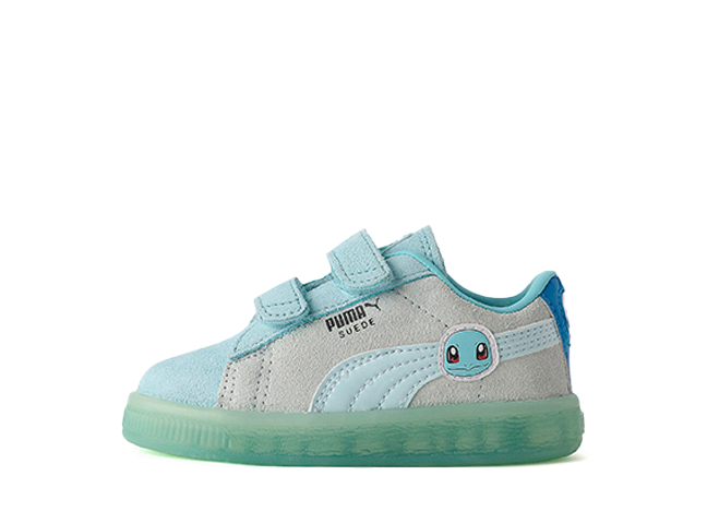 Pok_mon × Puma Ac Suede "Zenigame" Petit Four/Nitro Blue