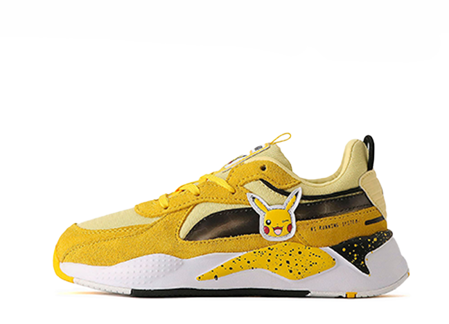 ポケモン × プーマ Ps RS-X "ピカチュウ" エンパイアイエロー/ペールレモン