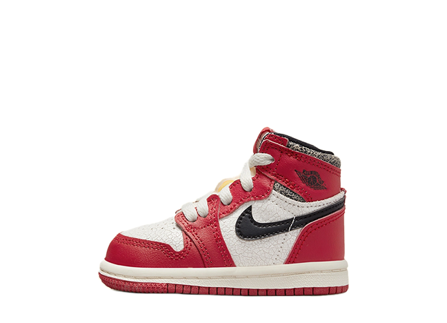 Nike Td Air Jordan 1 High OG "Lost & Found/Chicago" Varsity Red/Black/Sail/Muslin