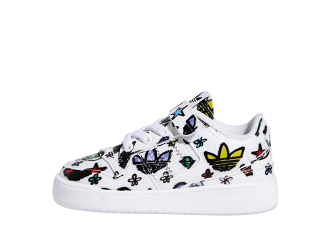 Jeremy Scott Forum 84 Low MONO "Cloud White/Black"