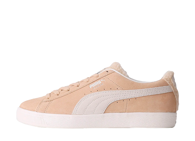 プーマ スウェード ライト ボア "ライトサンド/フロステッドアイボリー"