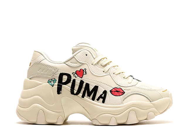 Puma Wmns Pulsar Wedge Puma Logo "White"