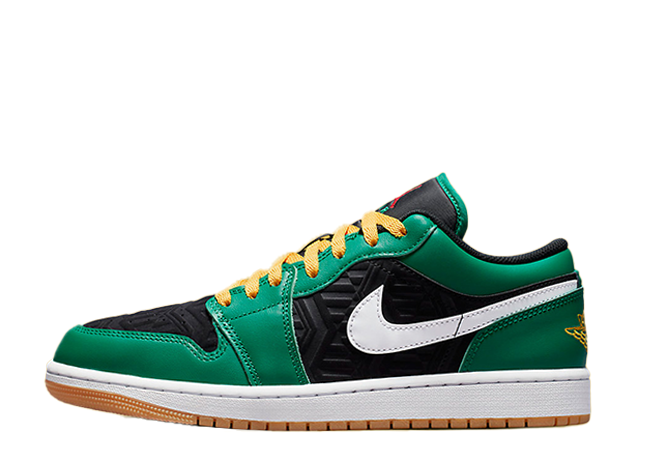 Nike Air Jordan 1 Low "Malachite" Malachite/Fire Red/Black/Taxi/White