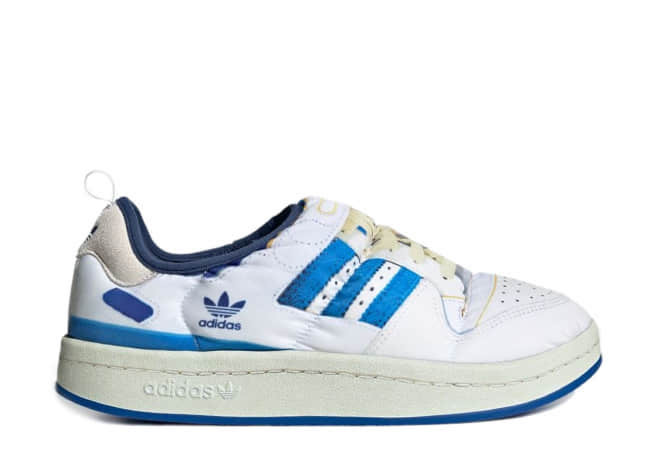 adidas Puffylette "Footwear White/Team Royal Blue/Footwear White"