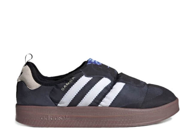 adidas Puffylette "Footwear White/Core Black/Gum"