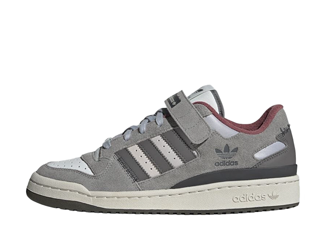 ホームアローン2 × アディダス フォーラム ロー "ソリッドグレー" ソリッドグレー/クリスタルホワイト/グレーフォー