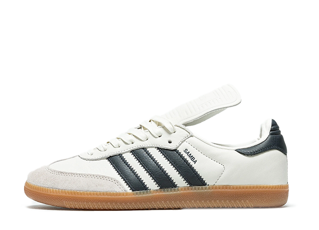 Humanrace × adidas Samba "White" Cloud White/Night Gray/Light Brown