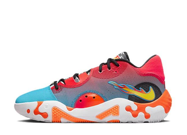 ナイキ PG 6 EP "ホットウィール" ブルー/ブラック/サイレンレッド/レーサーオレンジ