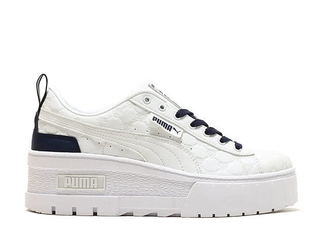 アトモス × プーマ ウィメンズ メイズ ウェッジ AOP "ホワイト/ブラック"