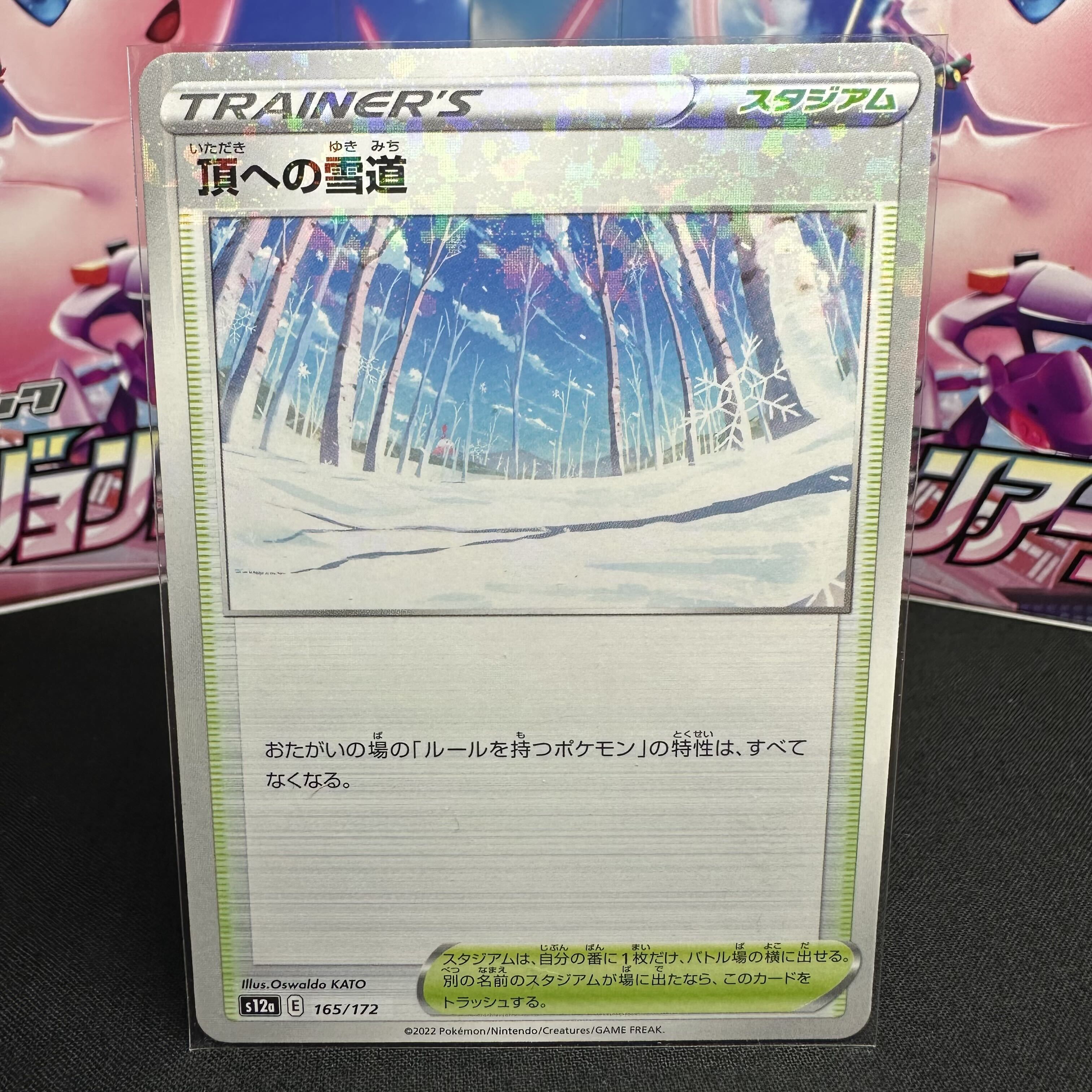 頂への雪道(キラ)