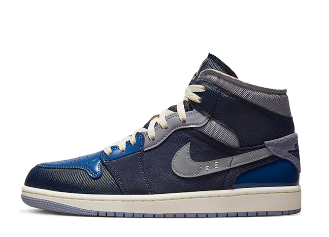 ナイキ エア ジョーダン 1 ミッド クラフト "オブシディアン" オブシディアン/ホワイト/セイル