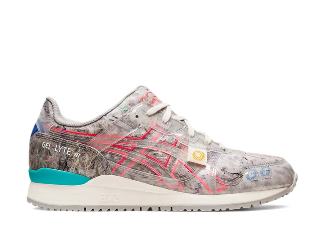 Asics Gel-Lyte III OG "Recycle Felt" Oyster Grey/Diva Pink