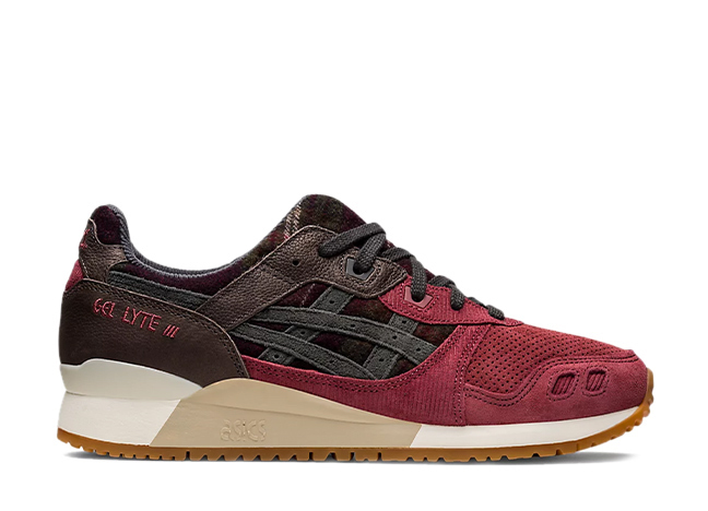 Asics Gel-Lyte III OG "Brisket Red" Brisket Red/Obsidian Grey