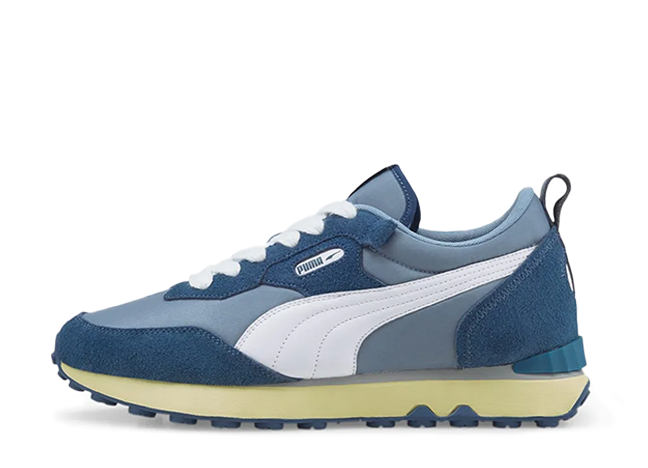 Puma × Ami Rider "White/Faded Denim"