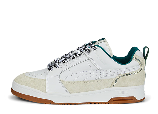 プーマ × アミ スリップストリーム "プーマホワイト/グリーン"