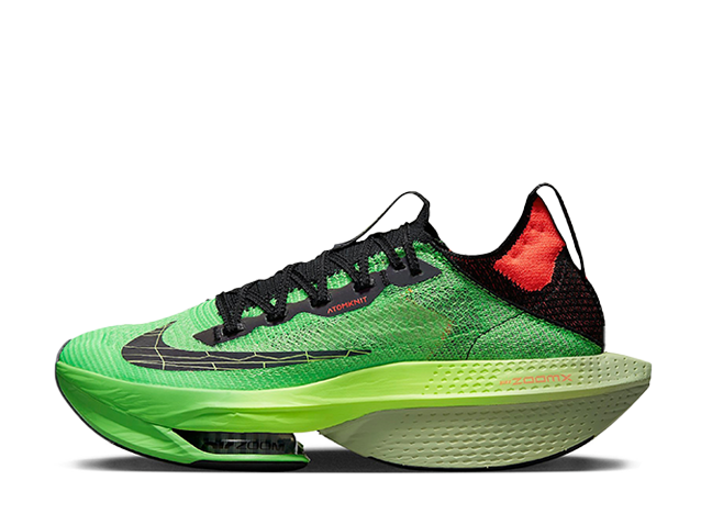 ナイキ エアズーム アルファフライ ネクスト％2 エキデン "スクリームグリーン" スクリームグリーン/ブラック