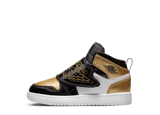 ナイキ Ps エア スカイ ジョーダン 1 SE "ブラック/メタリックゴールド/ホワイト"