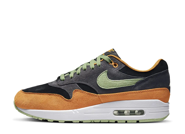 ナイキ エアマックス1 ダックパック "アグリーダクリング" アンスラサイト/ハニーデュー