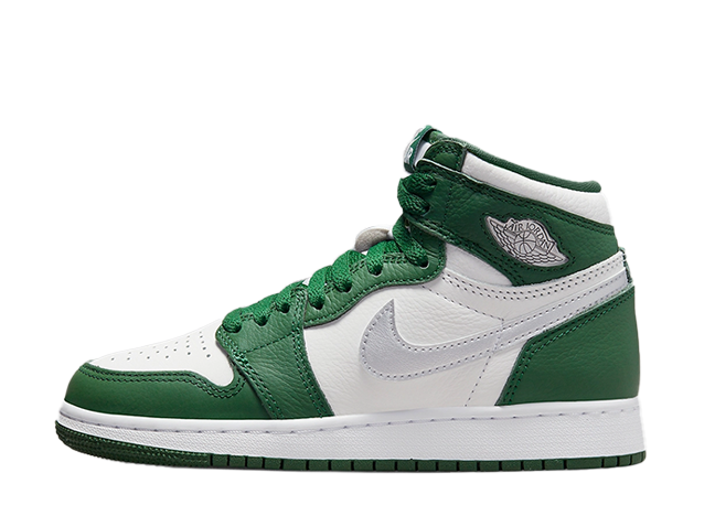 Nike Gs Air Jordan 1 High OG "Gorge Green" Gorge Green/White