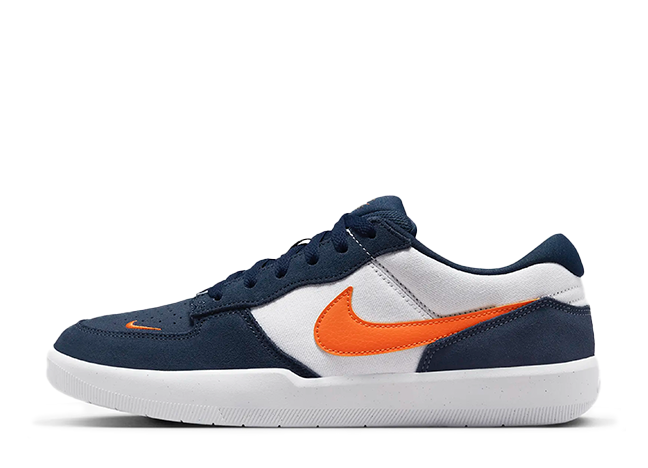Nike SB Force 58 "Midnight Navy/Safety Orange" Midnight Navy/White/Diffuse Blue/Safety Orange