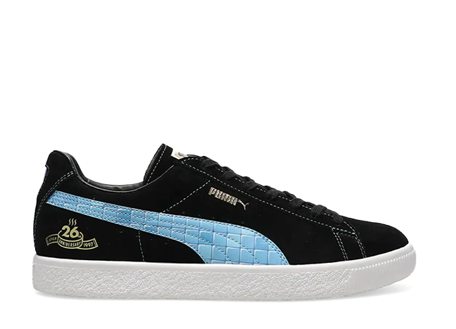 川崎フロンターレ × アトモス × プーマ スウェード VTG MIJ "ブラック/ブルー"