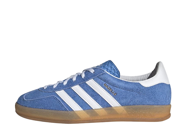 アディダス ガゼル インドア "ブルーフュージョン"ブルーフュージョン/フットウェアホワイト/ゴールドメタリック