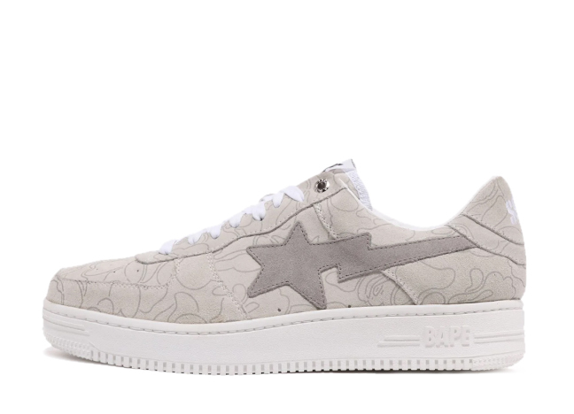 ソールボックス × ア ベイシング エイプ ベイプスタ "グレー" グレー/ホワイト