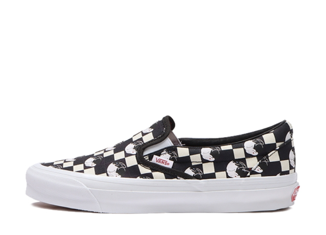 バンズ OG クラシック スリッポン LX "ブラック" ブラック/ホワイト