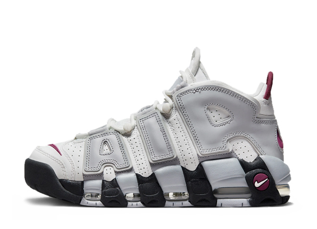 Nike Wmns Air More Uptempo "Rosewood and Wolf Grey" Rosewood/Wolf Grey