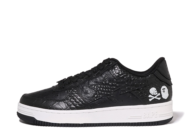 ネイバーフッド × ベイプ ベイプスタ "ブラック" ブラック/ホワイト