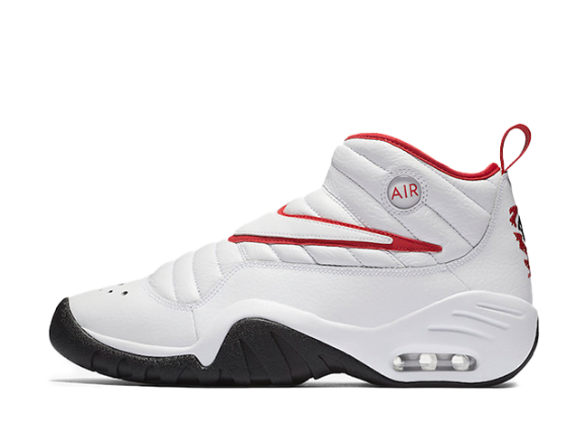 ナイキ エアシェイク インデストラクト "ホワイト" ホワイト/ブラック/レッド