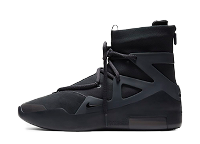 Fear Of God × Nike Air 1 "Triple Black" Off Noir/Off Noir
