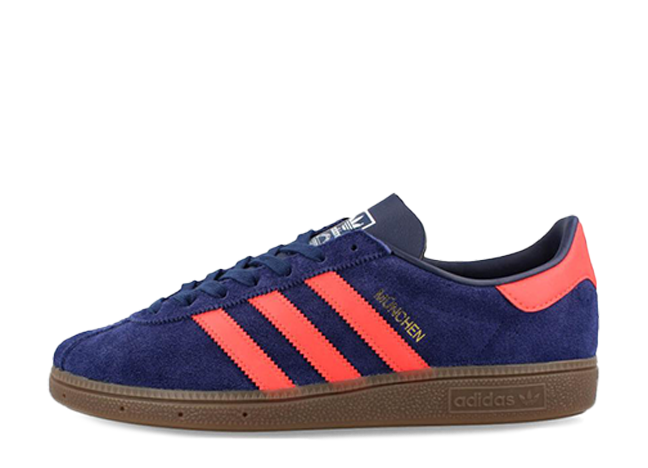 adidas Munchen "Dark Blue/Solar Red"