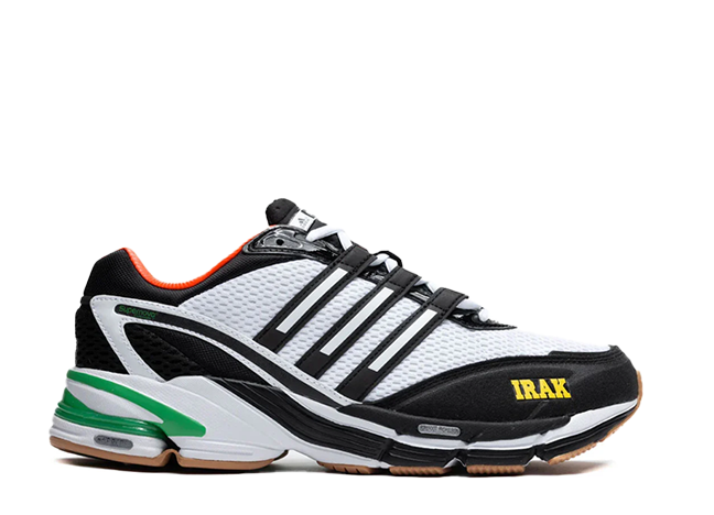 アディダス スーパーノヴァ クッション7 アイラック "コアブラック/クラウドホワイト/ビビッドグリーン"