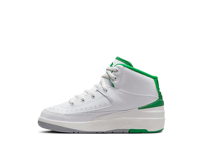 Nike Ps Air Jordan 2 Retro "Lucky Green" White/Lucky Green
