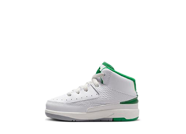 Nike Td Air Jordan 2 Retro "Lucky Green" White/Lucky Green