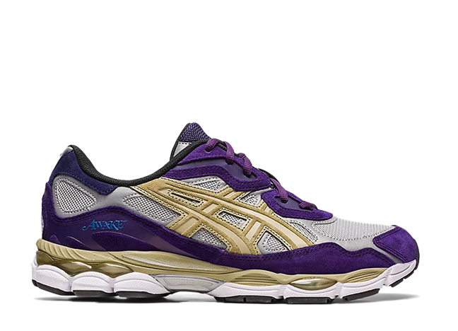 Awake NY × Asics Gel-NYC "Purple" Pure Silver/Gothic Grape