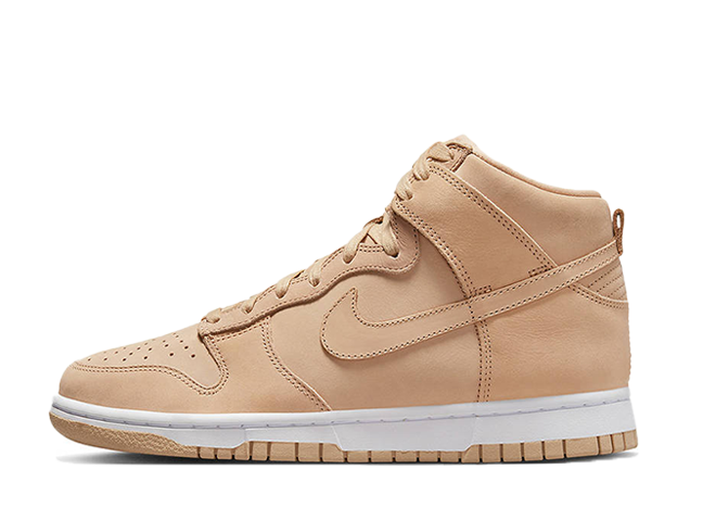 ナイキ ウィメンズ ダンク ハイ "バケッタタン" タン/タン