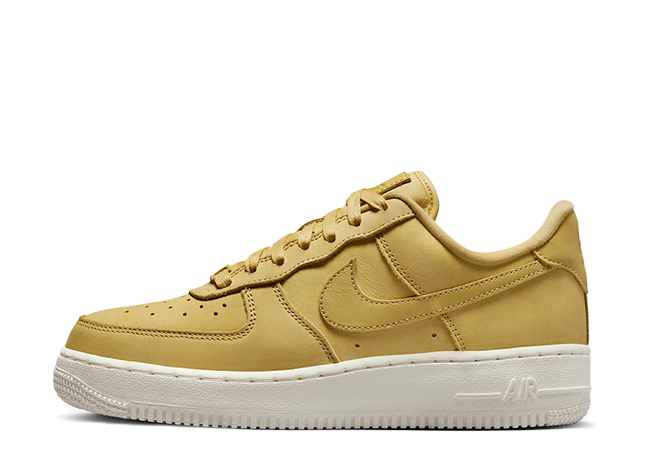 Nike Wmns Air Force 1 Low PRM "Saturn Gold" Saturn Gold/White