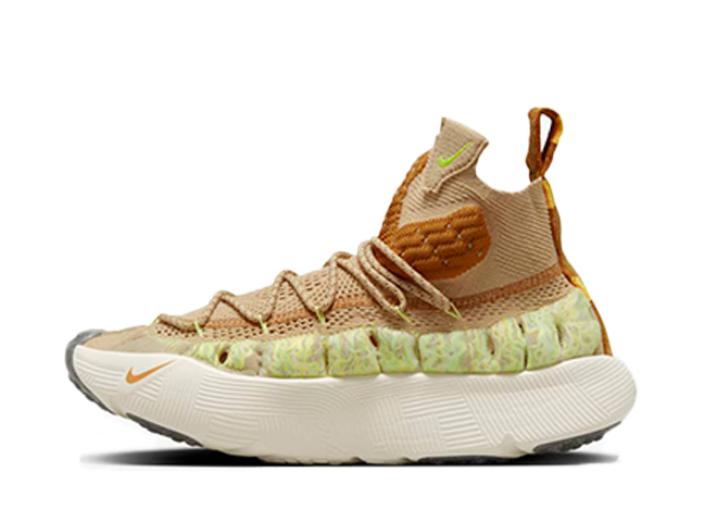 ナイキ イスパ センス フライニット "セサミ" セサミ/デザートオークル