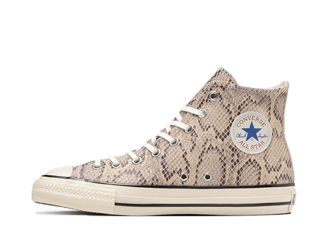 Converse Leather All Star US Python Hi "Natural" Natural/White